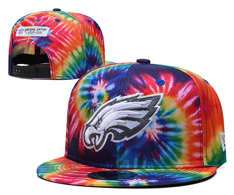 Philadelphia Eagles Stitched Crucial Catch Snapback Hats 019